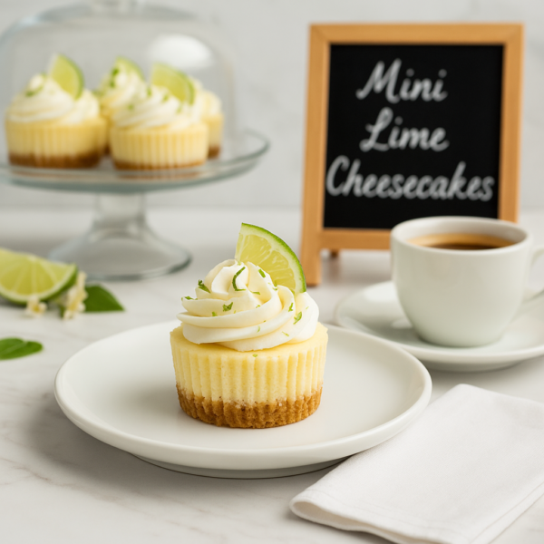 Mini Key Lime Cheesecake - Image 4